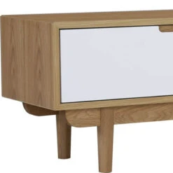 NAKULA Entertainment TV Unit 185.5cm - Natural & White(Nakula Entertainment Tv Unit 185 5cm Natural White) -Modern Furniture 336004 D1closeupC