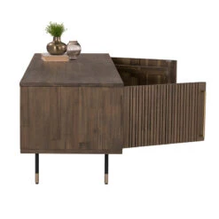 HAMILTON Entertainment TV Unit Solid Acacia Wood 200cm - Toffee Colour(Hamilton Entertainment Tv Unit Solid Acacia Wood 200cm Toffee Colour) -Modern Furniture 336034 B4 800