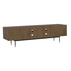 HAMILTON Entertainment TV Unit Solid Acacia Wood 200cm - Toffee Colour(Hamilton Entertainment Tv Unit Solid Acacia Wood 200cm Toffee Colour) -Modern Furniture 336034 BV 800