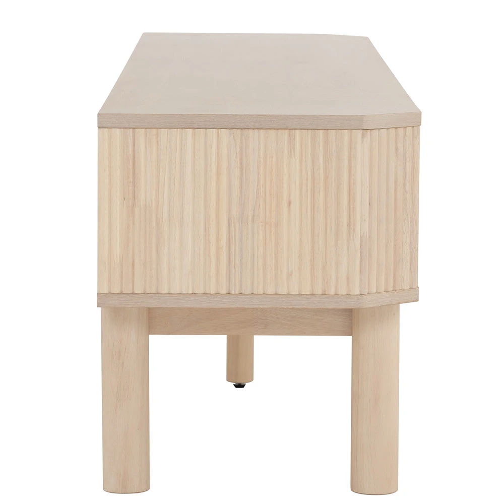 LUDLOW Entertainment TV Unit 200cm - White Wash Oak(Ludlow Tv Cabinet 2m White Wash Oak Veneer) 9 LUDLOW Entertainment TV Unit 200cm - White Wash Oak(Ludlow Tv Cabinet 2m White Wash Oak Veneer) - Image 7