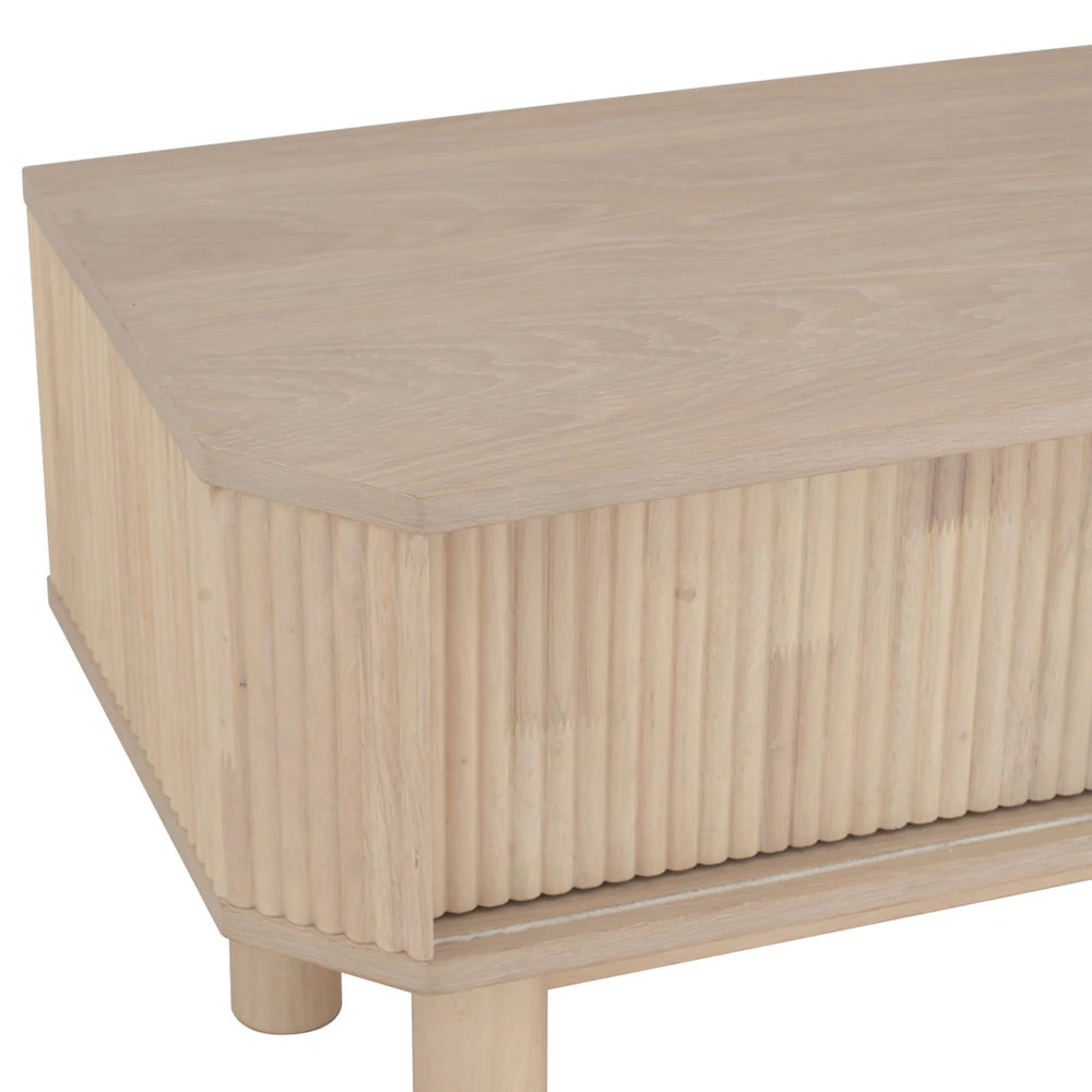 LUDLOW Entertainment TV Unit 200cm - White Wash Oak(Ludlow Tv Cabinet 2m White Wash Oak Veneer) 10 LUDLOW Entertainment TV Unit 200cm - White Wash Oak(Ludlow Tv Cabinet 2m White Wash Oak Veneer) - Image 8