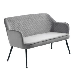 BERRIE 2 Seater Sofa - Grey(Berrie 2 Seater Sofa Grey)