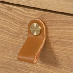 CASTOR Sideboard Buffet 125cm - Natural, Navy Blue & Black(Castor Sideboard 125cm Natural Blue Black) -Modern Furniture 344024 D3800