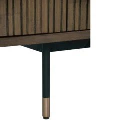 HAMILTON Sideboard Buffet Solid Acacia Wood 160cm - Toffee Colour(Hamilton Sideboard 160cm Walnut) -Modern Furniture 345028 D7 800