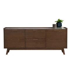 BREDA Sideboard Buffet 160cm - Walnut(Breda Sideboard 160cm Walnut) -Modern Furniture 345049 A2 800