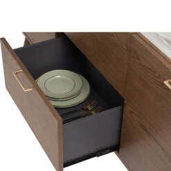 BREDA Sideboard Buffet 160cm - Walnut(Breda Sideboard 160cm Walnut) -Modern Furniture 345049 D3 800