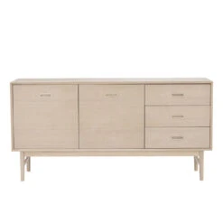 HAYTON Sideboard 160cm - White Oak(Hayton Sideboard 160cm White Oak) -Modern Furniture 345052 A 1000