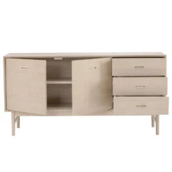 HAYTON Sideboard 160cm - White Oak(Hayton Sideboard 160cm White Oak) -Modern Furniture 345052 A1 1000