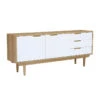 NAKULA Sideboard Buffet 180cm - Natural & White(Nakula Sideboard 180cm Natural White) -Modern Furniture 346007800