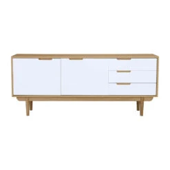 NAKULA Sideboard Buffet 180cm - Natural & White(Nakula Sideboard 180cm Natural White) -Modern Furniture 346007 A800