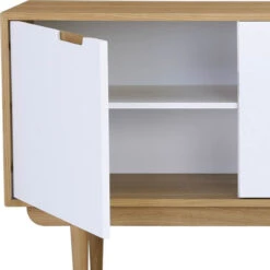 NAKULA Sideboard Buffet 180cm - Natural & White(Nakula Sideboard 180cm Natural White) -Modern Furniture 346007 D2CLOSEUPA