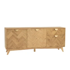 LOFTUS Sideboard Buffet 180cm - Oak(Loftus Sideboard Buffet 180cm Oak)
