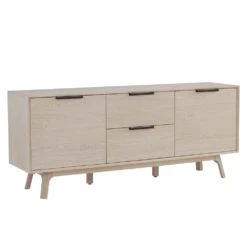 NEATH SIDEBOARD 180cm - White Oak(Heath Sideboard 180cm White Oak)