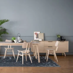 NEATH SIDEBOARD 180cm - White Oak(Heath Sideboard 180cm White Oak) -Modern Furniture 346032NeathLifestyel 1000