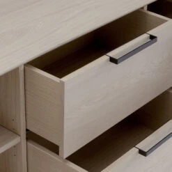 NEATH SIDEBOARD 180cm - White Oak(Heath Sideboard 180cm White Oak) -Modern Furniture 346032 D 1000