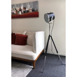 Nautical Floor Lamp - Black(Nautica Black Metal Floor Lamp) -Modern Furniture 3904