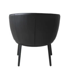 GAIN Lounge Chair - Black(Gain Lounge Chair Black) -Modern Furniture 41180000GAINLOUNGEBLACKFAUXLEATHER 5 800