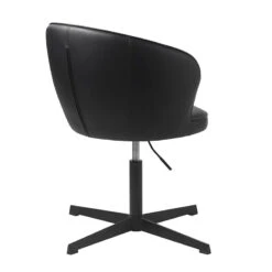 GAIN Office Chair - Black(Gain Office Chair Black) 19 GAIN Office Chair - Black(Gain Office Chair Black) -Modern Furniture 41310000GAINOFFICEBLACKFAUXLEATHER 4800