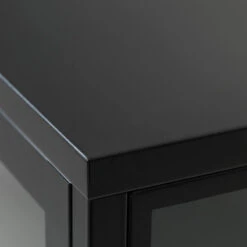 CARMEL 3 Glass Doors Sideboard 132cm - Black(Carmel Sideboard 3 Doors 132xcm Black) 20 CARMEL 3 Glass Doors Sideboard 132cm - Black(Carmel Sideboard 3 Doors 132xcm Black) -Modern Furniture 42260600CARMELSIDEBOARD3SECTION D4 800