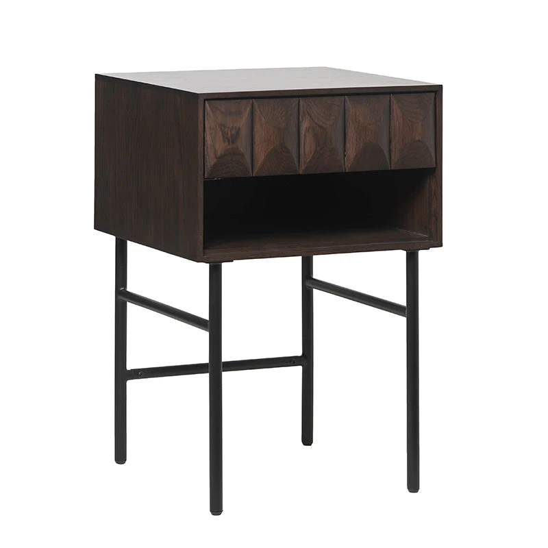 LATINA Side Table - Dark Brown / Black(Latina Side Table Dark Brown Black) 3 LATINA Side Table - Dark Brown / Black(Latina Side Table Dark Brown Black)