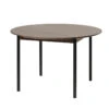 LATINA Round Dining Table 120cm -Dark Brown / Black(Latina Round Dining Table 120cm Dark Brown) -Modern Furniture 43603180LATINAROUNDTABLE120CM 1 800