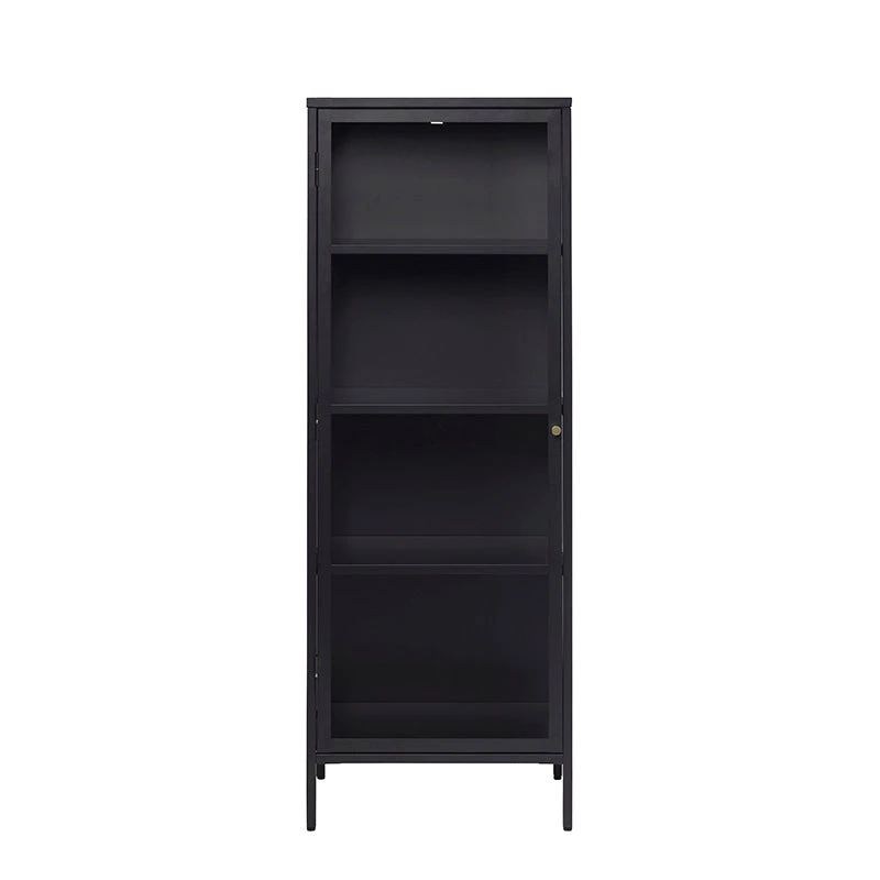 CARMEL Single Door Glass Display Cabinet 57x160cm - Black(Carmel Display Cabinet 57x160cm Black) 5 CARMEL Single Door Glass Display Cabinet 57x160cm - Black(Carmel Display Cabinet 57x160cm Black) - Image 3