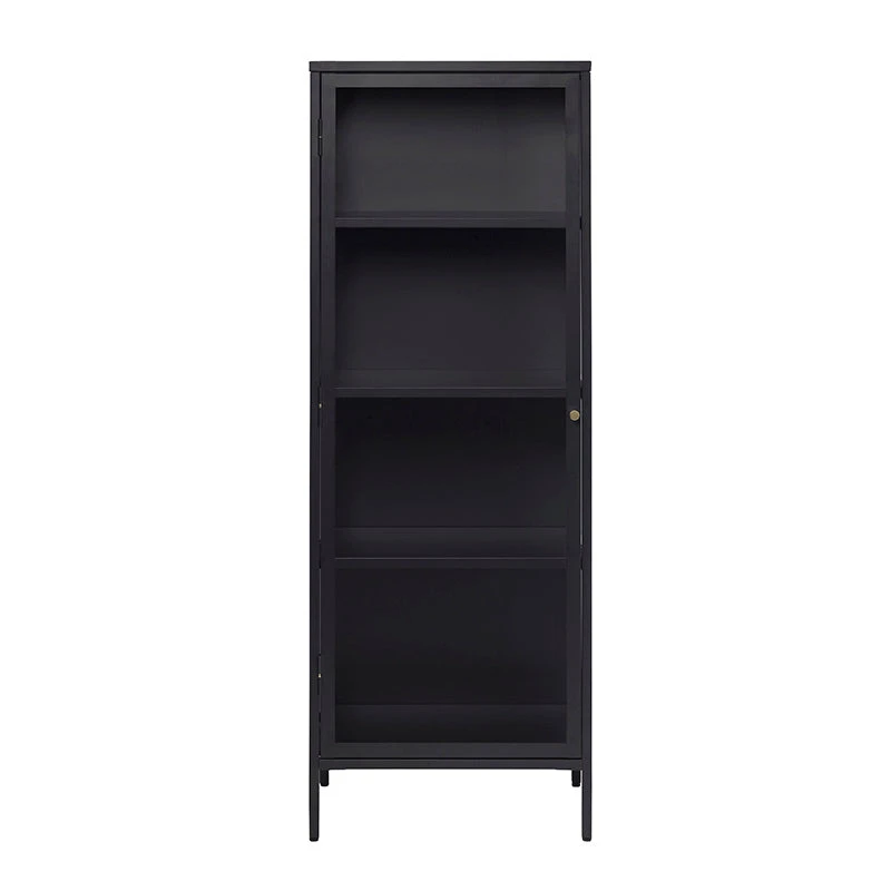CARMEL Single Door Glass Display Cabinet 57x160cm - Black(Carmel Display Cabinet 57x160cm Black) 7 CARMEL Single Door Glass Display Cabinet 57x160cm - Black(Carmel Display Cabinet 57x160cm Black) - Image 5