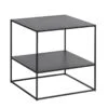 PEBBLE Coffee Table 50x50cm - Black(Pebble Coffee Table 50x50cm Black) -Modern Furniture 44520600PEBBLECOFFEETABLE50X50 1 800