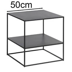 PEBBLE Coffee Table 50x50cm - Black(Pebble Coffee Table 50x50cm Black) -Modern Furniture 44520600PEBBLECOFFEETABLE50X50 1 800 e4a3155f 307e 4317 9d8a 99356a36dcda