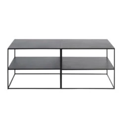 PEBBLE Coffee Table 50x50cm - Black(Pebble Coffee Table 50x50cm Black) -Modern Furniture 44520600PEBBLECOFFEETABLE50X50 C12 800