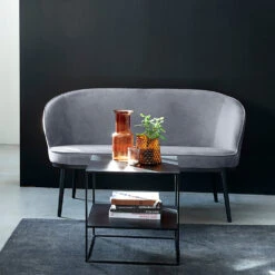 PEBBLE Coffee Table 50x50cm - Black(Pebble Coffee Table 50x50cm Black) -Modern Furniture 44520600PEBBLECOFFEETABLE50X50 R3 1000