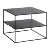 PEBBLE Coffee Table 65x65cm - Black(Pebble Coffee Table 65x65cm Black) -Modern Furniture 44530600PEBBLECOFFEETABLE65X65 1 800