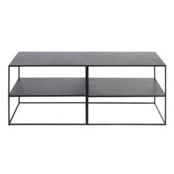 PEBBLE Coffee Table 65x65cm - Black(Pebble Coffee Table 65x65cm Black) -Modern Furniture 44530600PEBBLECOFFEETABLE65X65 C12 800