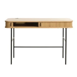 NOLA Study Desk 120cm - Oak(Nola Study Desk 120cm Natural) -Modern Furniture 46272780NOLADESK 3WITHOUTWIRE 800