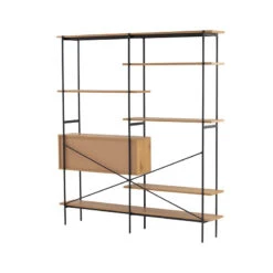 KREMAN Display Unit 1.7M - Oak(Kreman Shelf Oak) 21 KREMAN Display Unit 1.7M - Oak(Kreman Shelf Oak) -Modern Furniture 515006 BV800