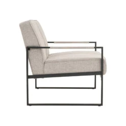 CALIBRA 2 Seater Sofa - Black & Grey(Calibra 2 Seater Lounge Chair Grey) -Modern Furniture 89