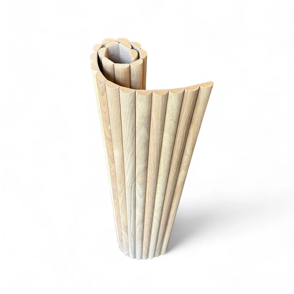 WOODFLEX Flexible Wooden Slat Under Bench Counter Panel - Oak Veneer - 900mm X 600mm - Half Round(Woodflex Flexible Wooden Slat Under Bench Counter Panel Oak Veneer 900mm X 610mm Half Round) 6 WOODFLEX Flexible Wooden Slat Under Bench Counter Panel - Oak Veneer - 900mm X 600mm - Half Round(Woodflex Flexible Wooden Slat Under Bench Counter Panel Oak Veneer 900mm X 610mm Half Round) - Image 4