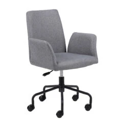 ISLA Office Chair - Light Grey & Black(Naya Office Chair Light Grey Black)