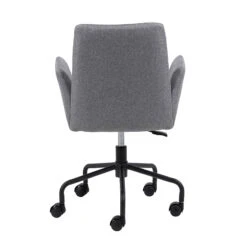 ISLA Office Chair - Light Grey & Black(Naya Office Chair Light Grey Black) -Modern Furniture 92514bB800