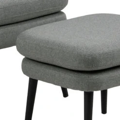 KENDRA Lounge Chair With Footstool - Grey(Kendra Lounge Chair With Footstool Grey) -Modern Furniture AC 0000088240 g 800