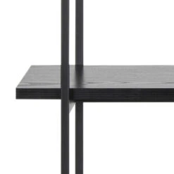 KREMAN Shelving Unit 94cm - Black(Kreman Shelving Unit 91cm Black) -Modern Furniture AC 0000090081 d 1000