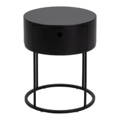 POLON Bedside Table 40cm - Black(Polon Bedside Table 40cm Black) 16 POLON Bedside Table 40cm - Black(Polon Bedside Table 40cm Black) -Modern Furniture AC 0000090315 2 800