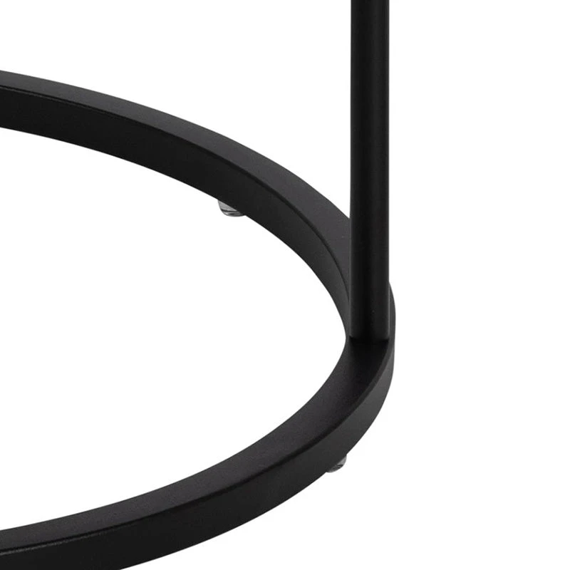 POLON Bedside Table 40cm - Black(Polon Bedside Table 40cm Black) 8 POLON Bedside Table 40cm - Black(Polon Bedside Table 40cm Black) - Image 6