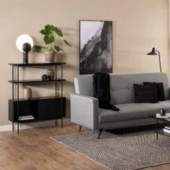KREMAN Display Unit 94cm - Black(Kreman Display Unit 94cm Black) -Modern Furniture AC 0000090918Lifestyle2 1000