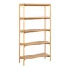 Braidwood Shelving Unit 86cm - Natural Oak(Braidwood Display Unit 86m Natural Oak) -Modern Furniture AC 0000095354 1 800
