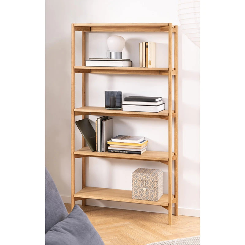 Braidwood Shelving Unit 86cm - Natural Oak(Braidwood Display Unit 86m Natural Oak) 4 Braidwood Shelving Unit 86cm - Natural Oak(Braidwood Display Unit 86m Natural Oak) - Image 2
