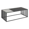 STRINGTON Rectangular Coffee Table 120cm - Black Marble Effect(Strington Rectangular Coffee Table 120cm Black) -Modern Furniture AC 0000096002 A 800