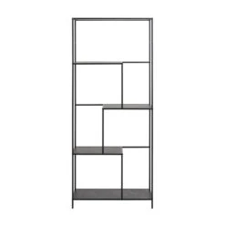 INFINITY Shelving Unit 72x170cm - Black(Infinity Display Unit 72 X 170cm Black) -Modern Furniture AC 0000096271 a 800