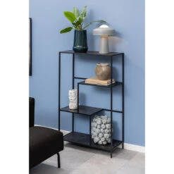 INFINITY Shelving Unit 72x114cm - Black(Infinity Display Unit 72cm Black) -Modern Furniture AC 0000096273Lifestyle3 800