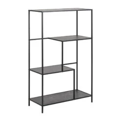 INFINITY Shelving Unit 72x114cm - Black(Infinity Display Unit 72cm Black)